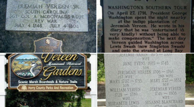 Jeremiah Vereen: The South Carolina Patriot Born and Died on the 4th of July